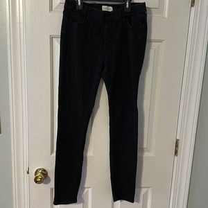 Cello black pull on jeans size Large